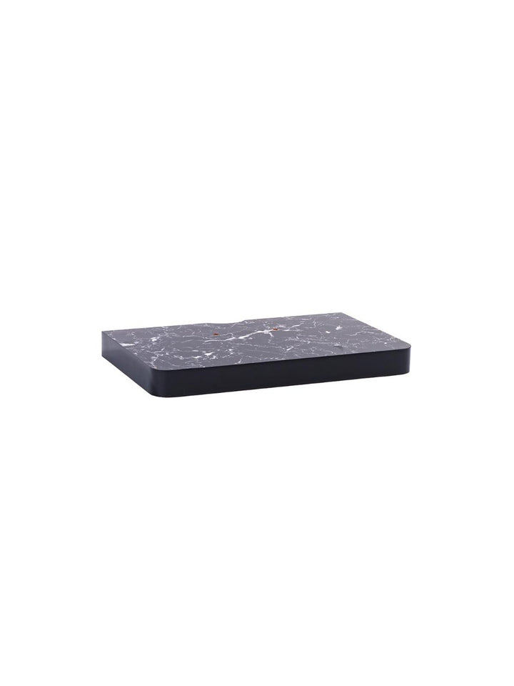 Rwandos Wall Shelf Length 40 CM  Black Marble