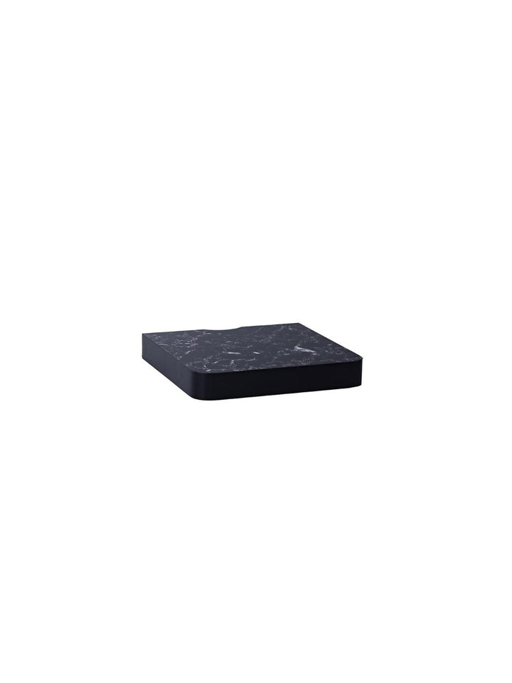 Rwandos Wall Shelf Length 25 CM  Black Marble