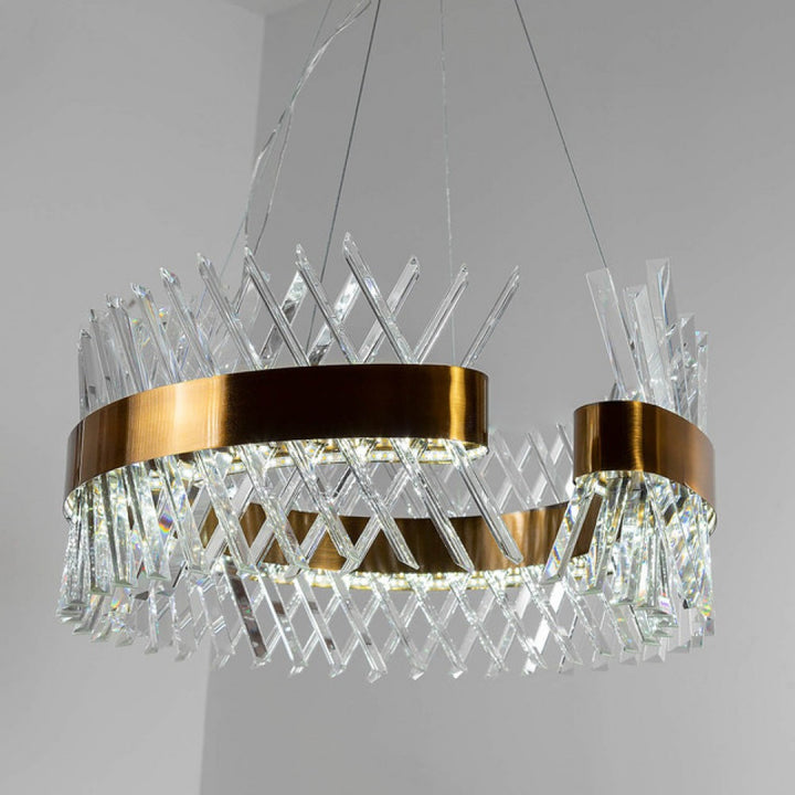 Elegant crystal pendant Lighting