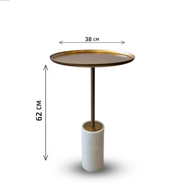 طاولة جانبية قاعدة رخام - فلورينسا